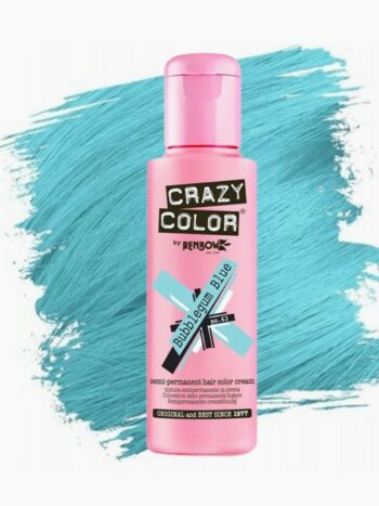 Crazi color bubble gum blu