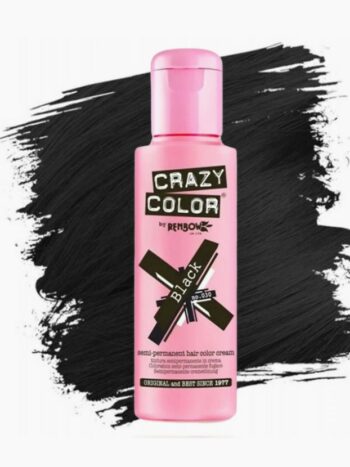Crazy color black