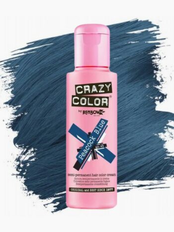 Crazy color peacook blu