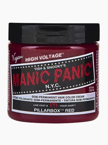 manic panic pillar box red