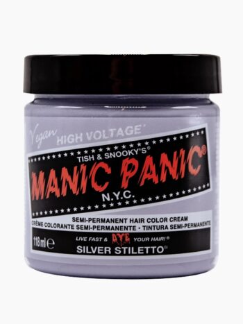 manic panic silver stiletto